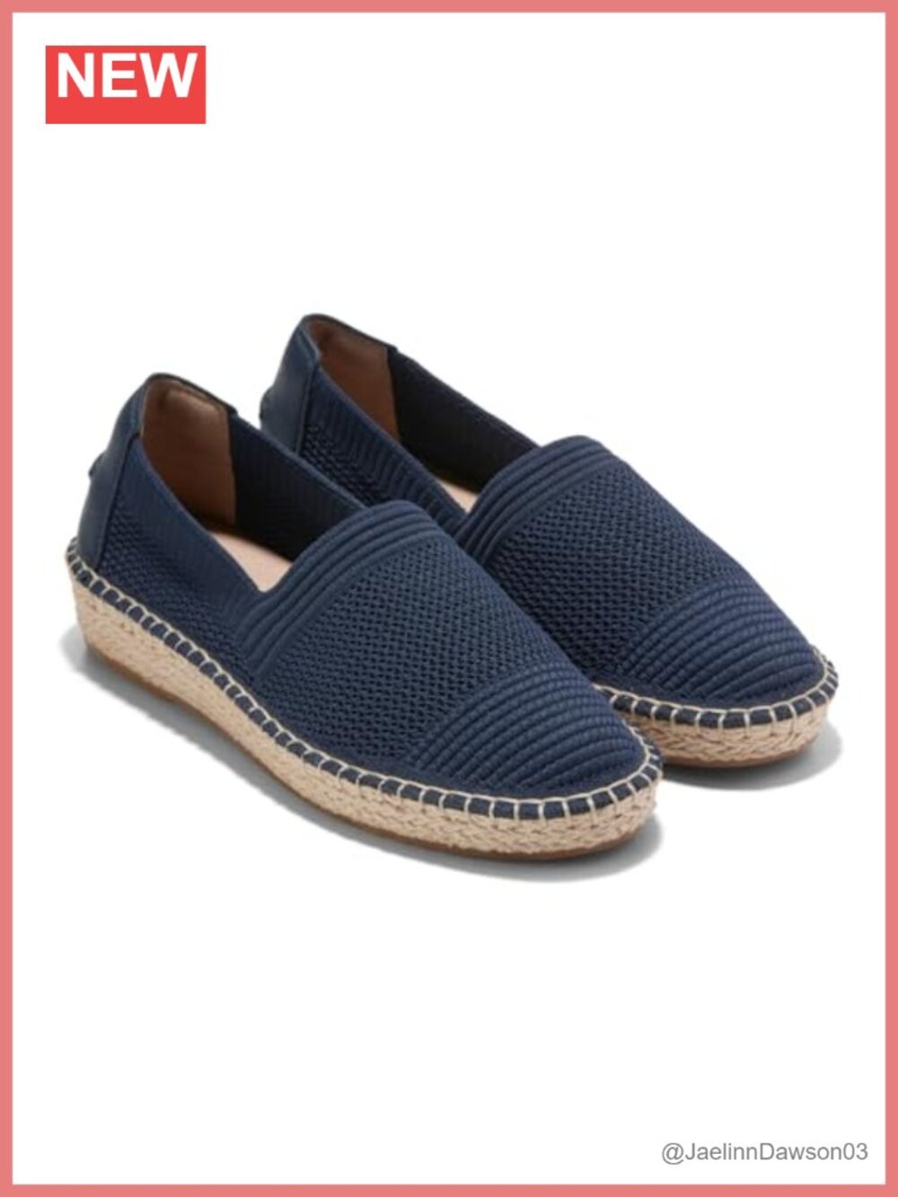 Women's Slip-On Espadrille Loafers with Cloudfeel Cushioning